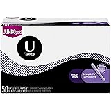 U by Kotex Security Tampons, Super Plus, Unscented, 50 Count