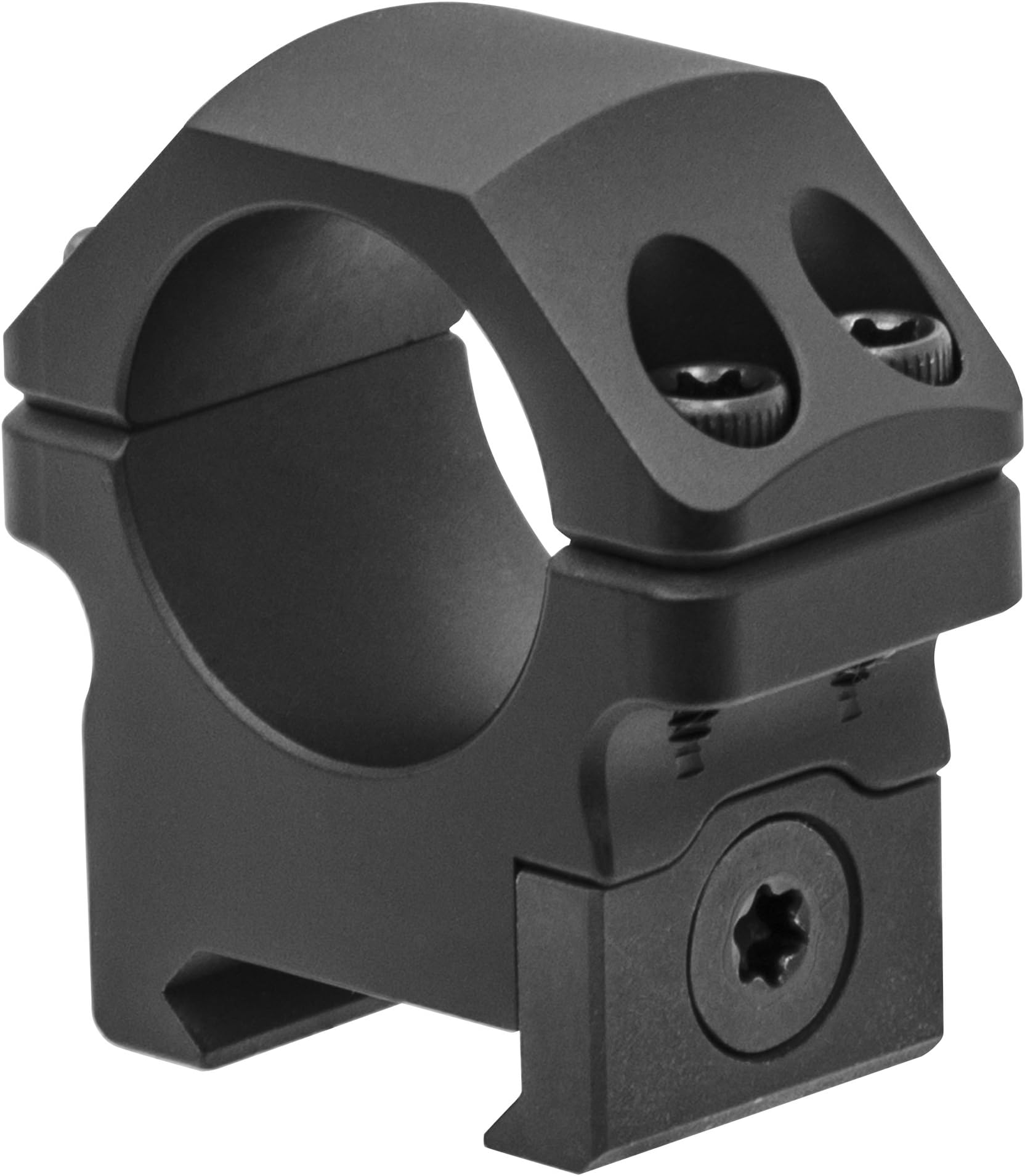 UTG PRO Leapers RWU012510 Inc P.O.I Picatinny Rings, 1" Low Profile, Black