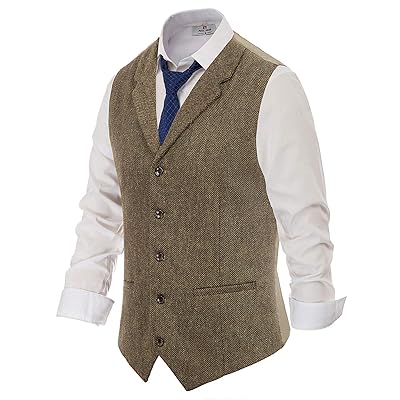 PJ PAUL JONES Mens Slim Fit Herringbone Tweed Suits Egypt Ubuy