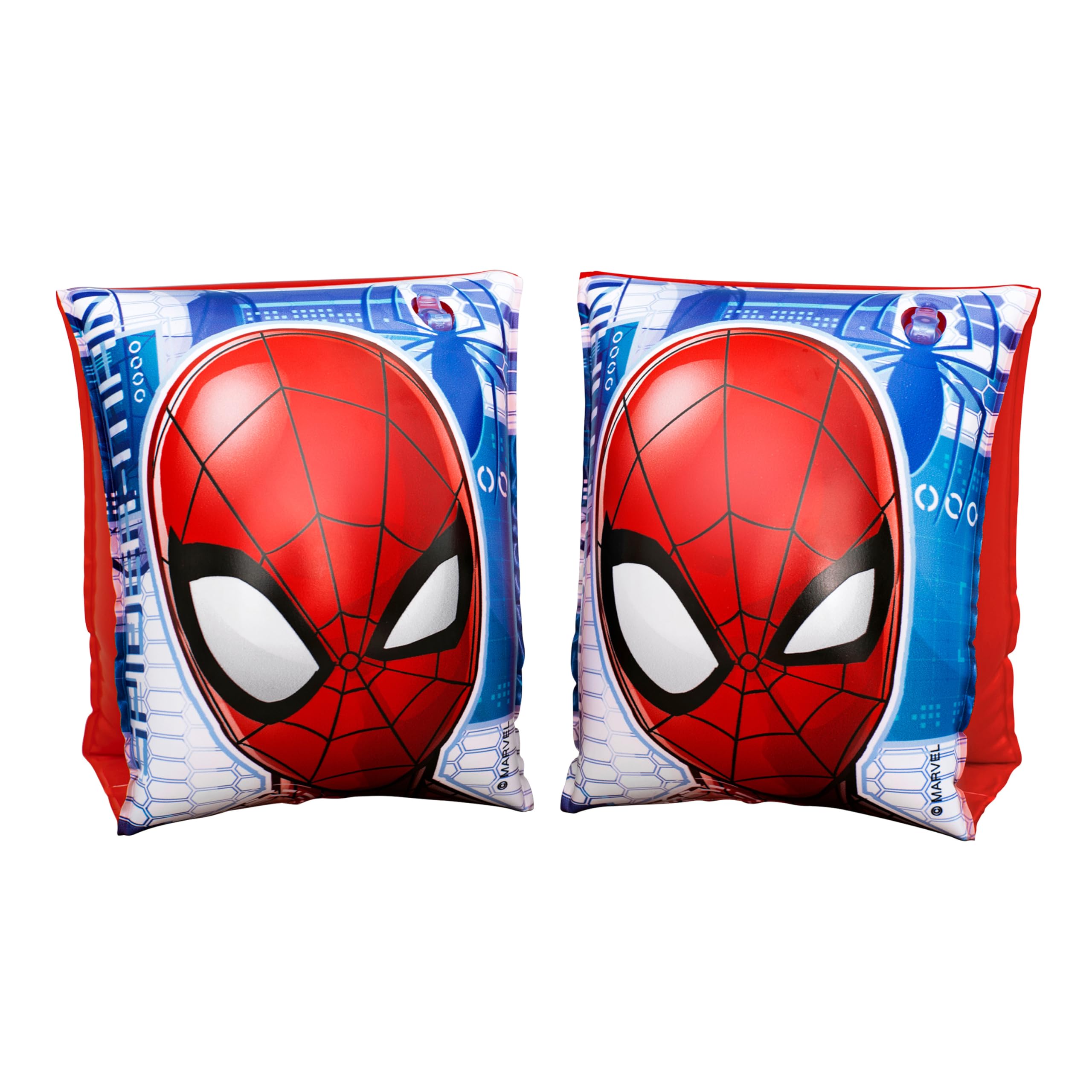 Bestway Spider-Man Schwimmflügel 3-6 Jahre – Aufblasbare Armflügel für Kinder, Schwimmlernhilfe aus PVC für Pool & Urlaub, Schwimmhilfe für 19-30 kg