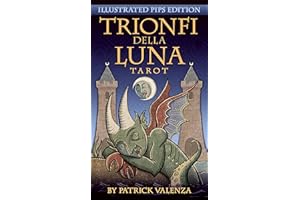 Trionfi Della Luna Tarot: Fully Illustrated 78-card Tarot Deck Inspired by Marseilles Style Tarot, Includes 68-Page Booklet of Card Meanings, Packaged in Premium Tuckbox, Insightful Tarot Readings