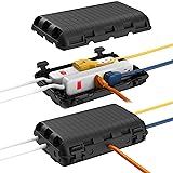 Outdoor Waterproof Electrical Box, 2 Pack Large