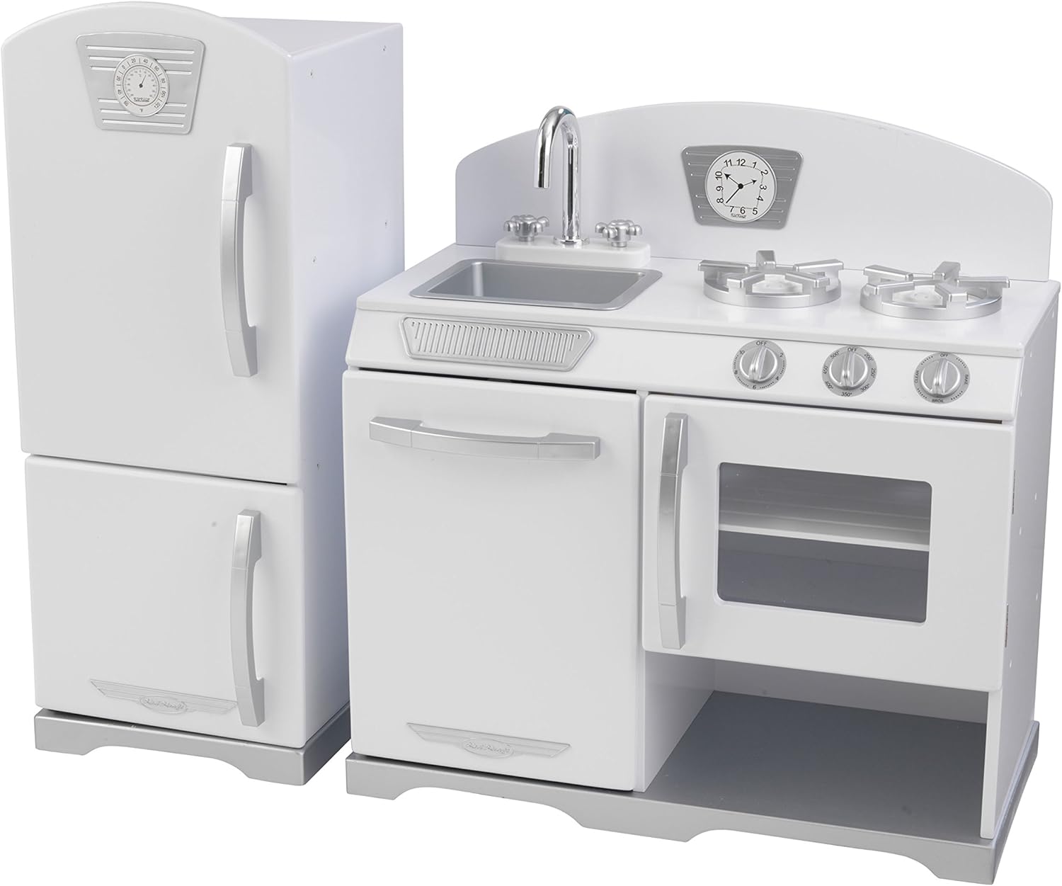 kidkraft retro kitchen refrigerator