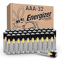Energizer Alkaline Power AAA Batteries (32 Pack), Long-Lasting Triple A Batteries
