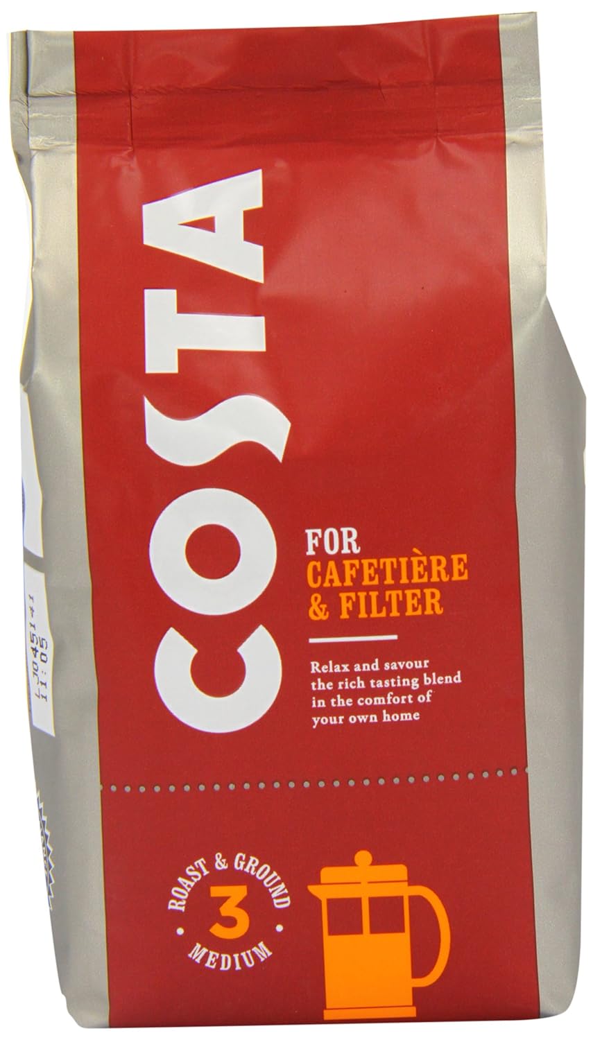 3 x Costa Roast and Ground Coffee for Filter & Cafetiere 3 x 200g Bag BRAND NEW 8711000533222 eBay
