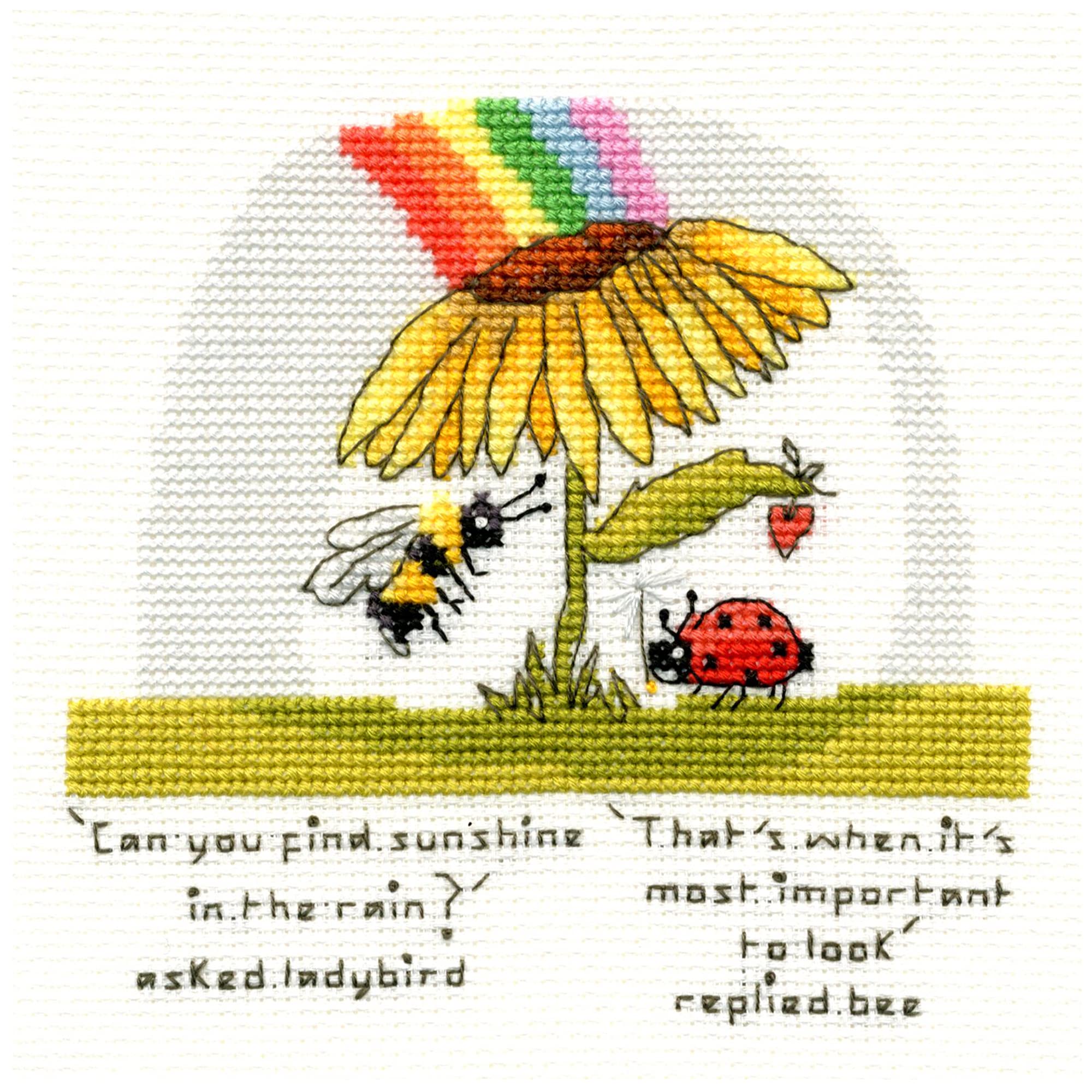 Bothy Threads Cross Stitch Kit - Finding Sunshine