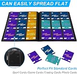 TiopLior 9 Pocket Trading Card Binder 360 Pockets Sports Card Album Black view 4
