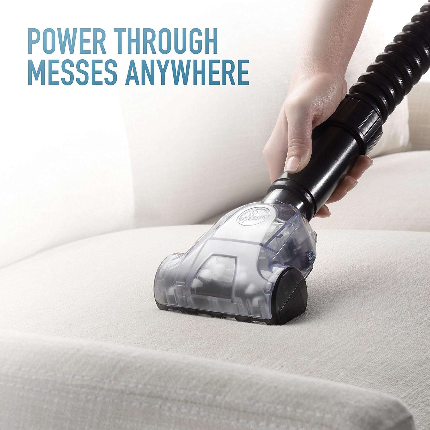 Hoover WindTunnel T-Series Tempo Bagged Upright Vacuum Cleaner with HEPA Media Filter, UH30301, Blue: Home & Kitchen