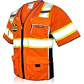KwikSafety - Charlotte, NC - Men's & Women's Class 3 Safety Vest PPE Hi Vis Reflective ANSI OSHA