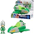 PJ Masks Save the Sky Gekko Mobile, 3-inch Gekko Figure and Car, Green, Pretend Play, Kids Toys for Ages 3 Up by Just Play