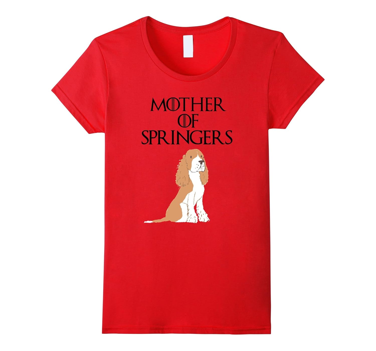 Cute Funny & Unique Springer Spaniel Dog Mom Gift T-Shirt-ANZ