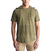 Buffalo David Bitton Mens Short Sleeve French Terry Hoodie