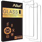 Ailun for Apple iPhone 11 Pro/iPhone Xs/iPhone X Screen Protector,3 Pack, 5.8 Inch Display, Tempered Glass 2.5D Edge Work Most Case [NOT for iPhone 11 6.1 inch]