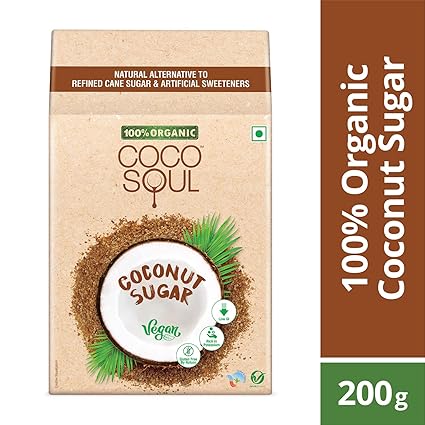 Coco Soul 100% Organic Coconut Sugar, 200g