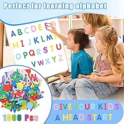 Natonhi 1050Pcs Letter Stickers Foam Letter