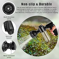 Wevdn Car Wash Nozzle, High Pressure 8 Adjustable