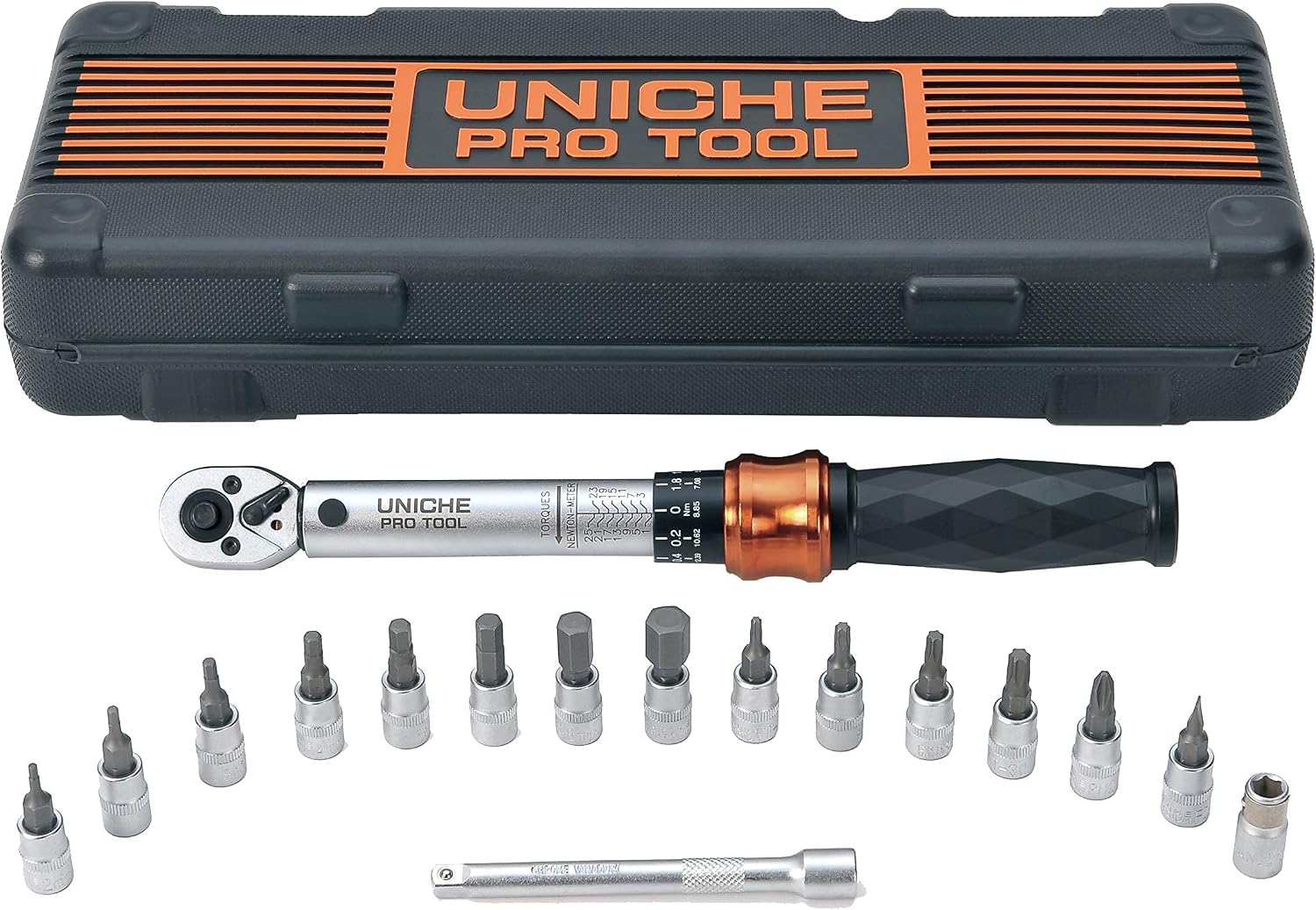 Extension Bar UNICHE Pro Tool 1/4 Inch Drive Click Torque Wrench Set 1 ...