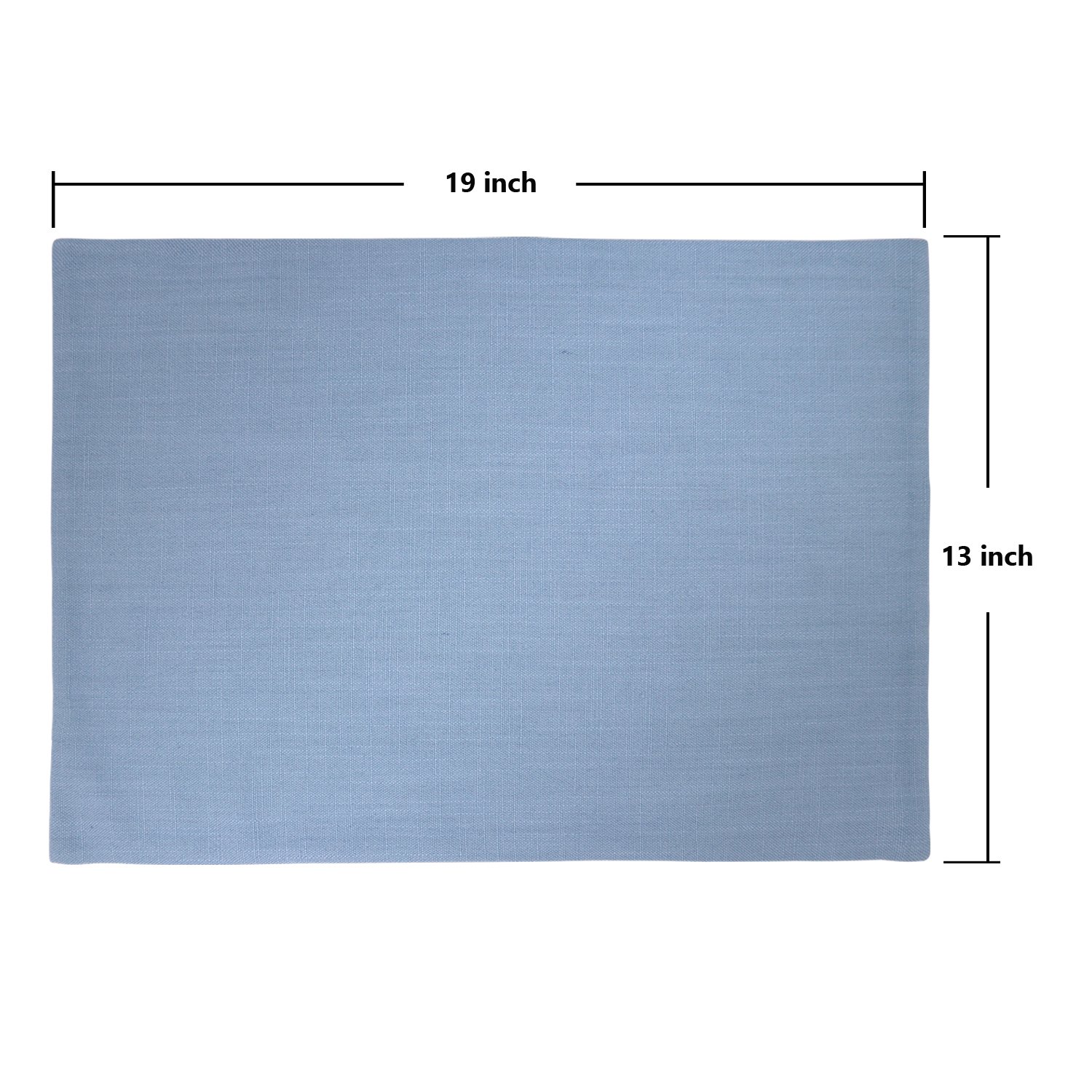 WUFAYHD Set of 4 Soft Cotton Placemats Heat Barrier, Clean Easily