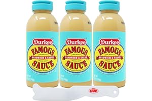 Durkee Famous Sandwich & Salad Sauce 12 oz (Pack of 3) with By The Cup Spatula Knife