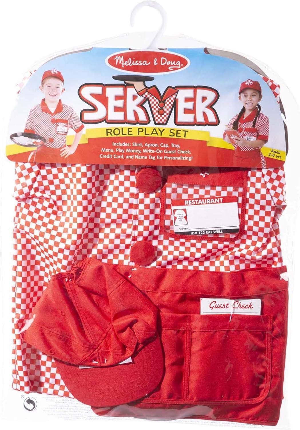 melissa and doug server costume