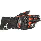 Alpinestars GP Plus R V2 Gloves, L, Black/Red Fluo