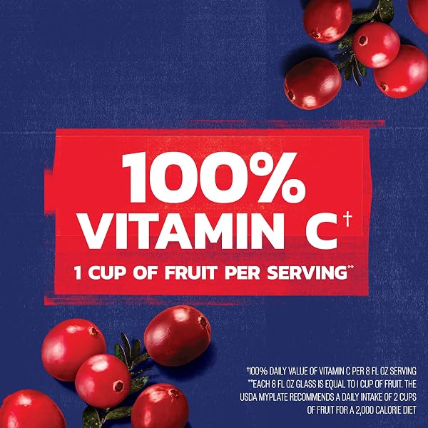 OCEAN SPRAY 100% JUICE, CRANBERRY JUICE, 10 OUNCE BOTTLE (PACK OF 6)