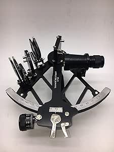 Sextant Tamaya 1712 9 Noir – Outil De Navigation Marine, Reproduction, Cadeau Nautique