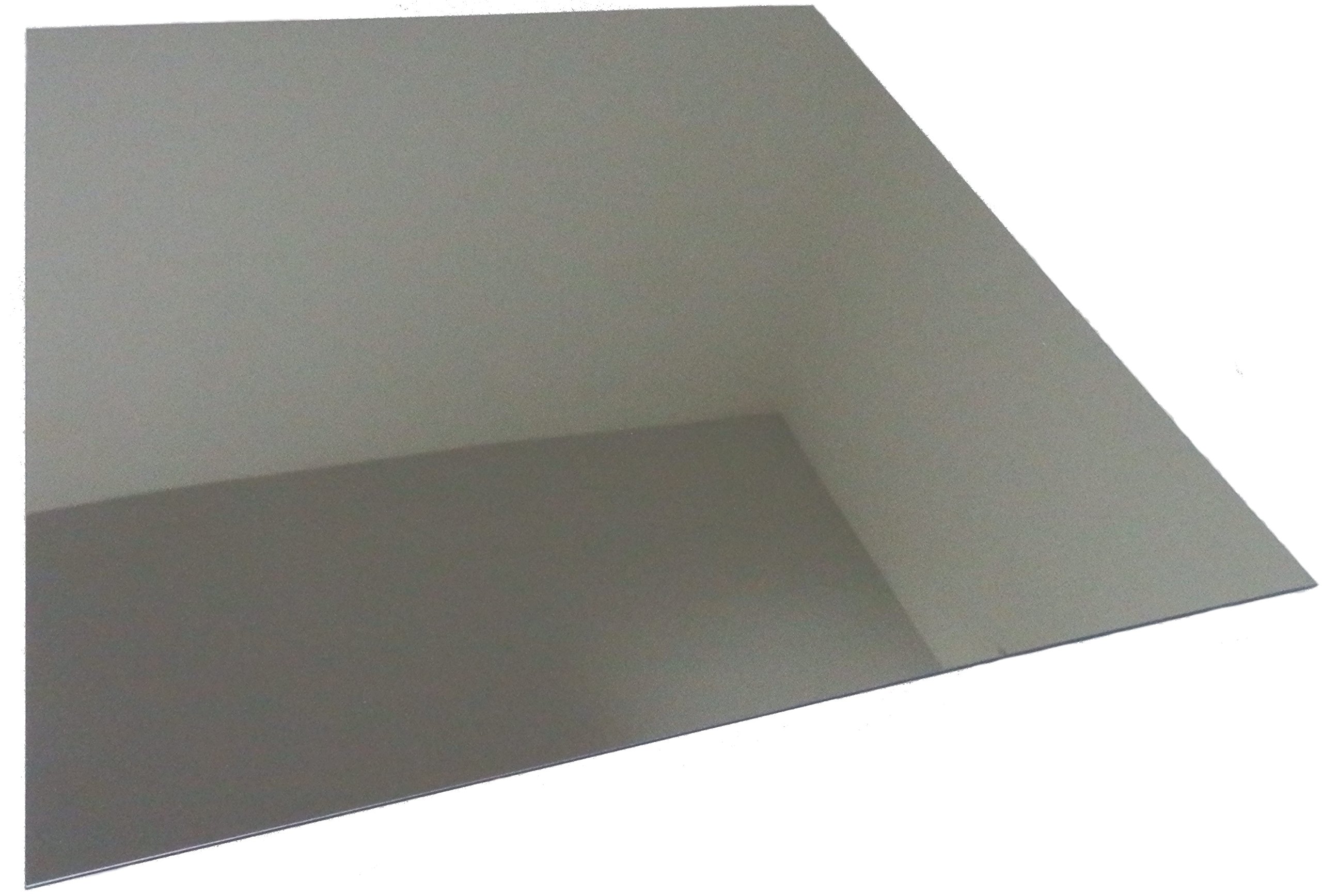 Supreme Tech 303mm x 303mm x 3mm Acrylic See-Through Two-Way Mirror, Scratch Resistant