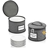 2 Pack 6" Small Plate Storage Case - China Storage