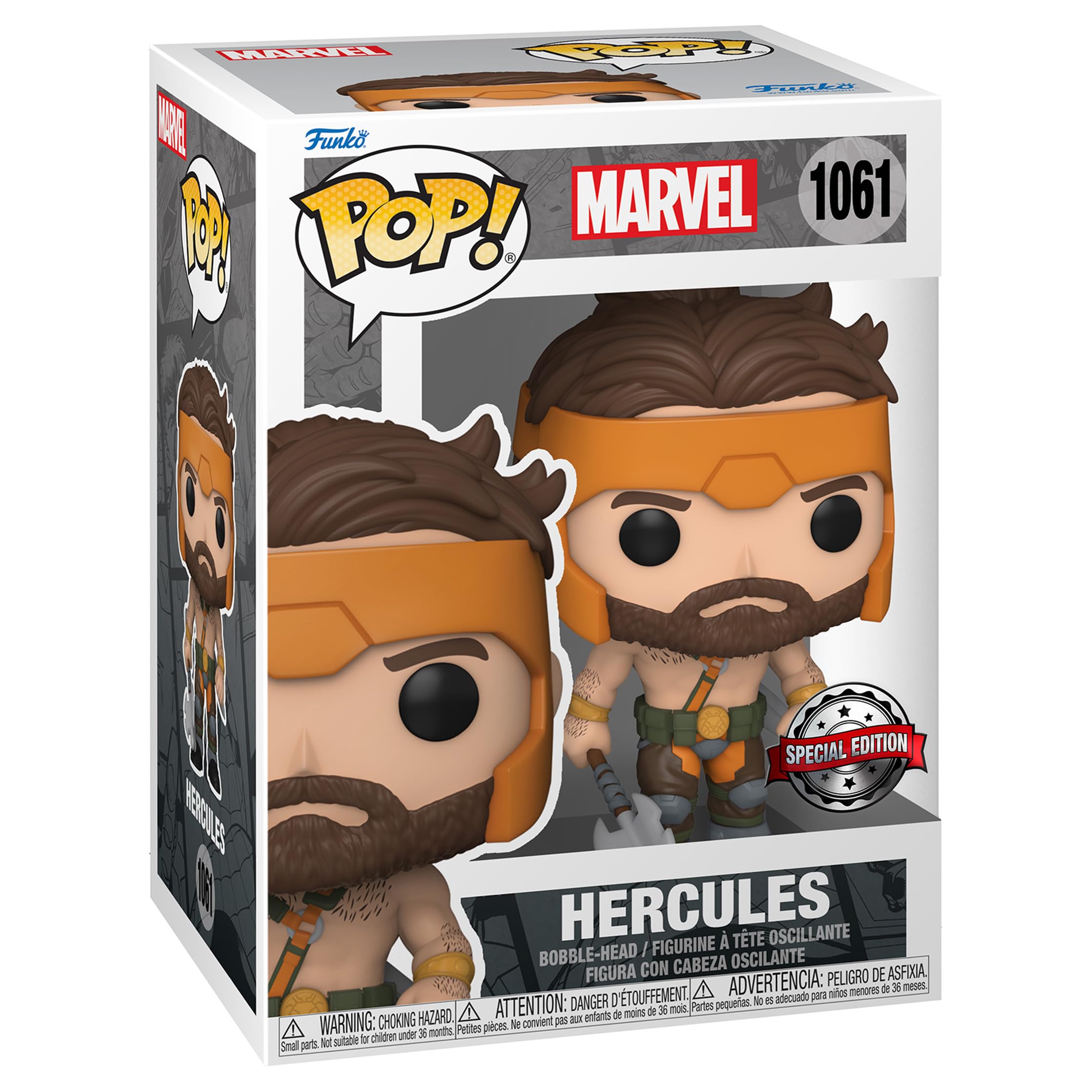 Funko Pop! Marvel: the Incredible Hercules - Marvel Comics - Collectable Vinyl Figure - Gift Idea - Official Merchandise - Toys for Kids & Adults - Comic Books Fans - Model Figure for Collectors