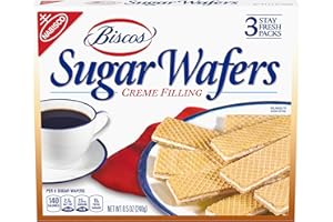 NABISCO Biscos Creme Filled Sugar Wafers, 8.5 oz