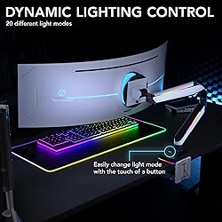 Mount-It! Heavy-Duty Ultrawide Monitor Arm up to