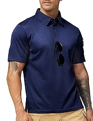 MIER Men's Outdoor Performance Tactical Polo Shirts