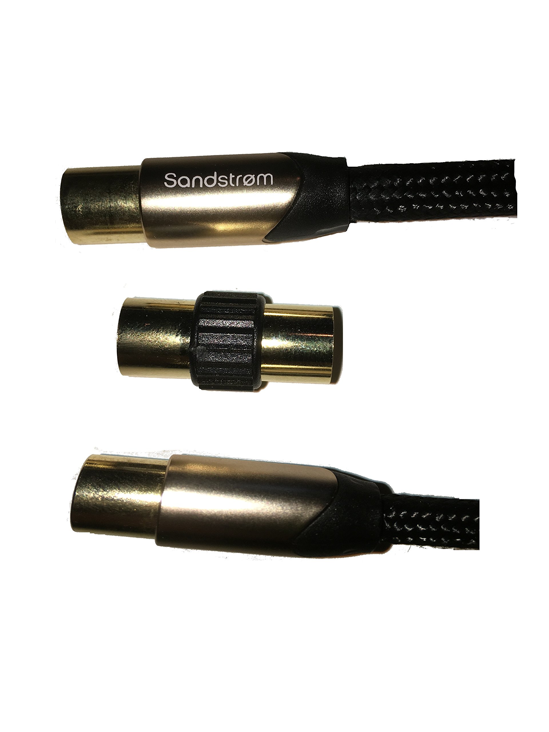 Sandstrom GOLD Series Aerial Lead with Adaptor - 2 Metre