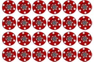 Franklin Sports NHL Street Roller Hockey Pucks - Pro Commander Outdoor Roller Hockey Pucks for Practice + Training - Outdoor 