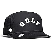 BRIMZ Golf Performance Hat - Tee Holder & Magnetic Brim - Breathable Sweat & Water Resistant Golfing Snapback Cap