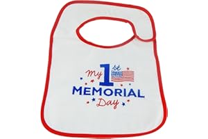 Hello Baby Wonder Baby's First Memorial Day Bib - 1pk