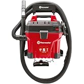 Vacmaster VWMB508 1101 5-Gal 5 PHP Remote Control Wall Mount Wet/Dry Vac