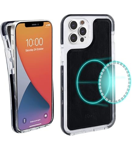 Amazon.com: iHome Magnetic Vegan Leather Velo Case: Premium Vegan