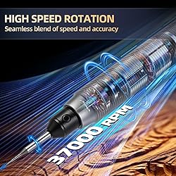 HARDELL Engraving Tool, Cordless USB Rechargable