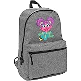 LOGOVISION Sesame Street Magical Girl Abby Cadabby Lightweight Backpack for Work School Daily Use Packable for Travel