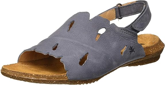 Amazon.com | El Naturalista Women's Heels Open Toe Sandals, Blue Vaquero Vaquero, 6 UK | Flats
