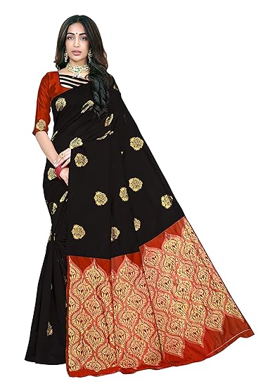 Womens Banarasi Silk Saree