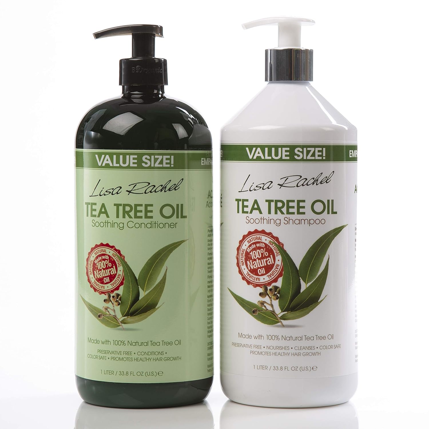 Amazon Com Lisa Rachel Soothing Tea Tree Oil Hair Care 2 Piece