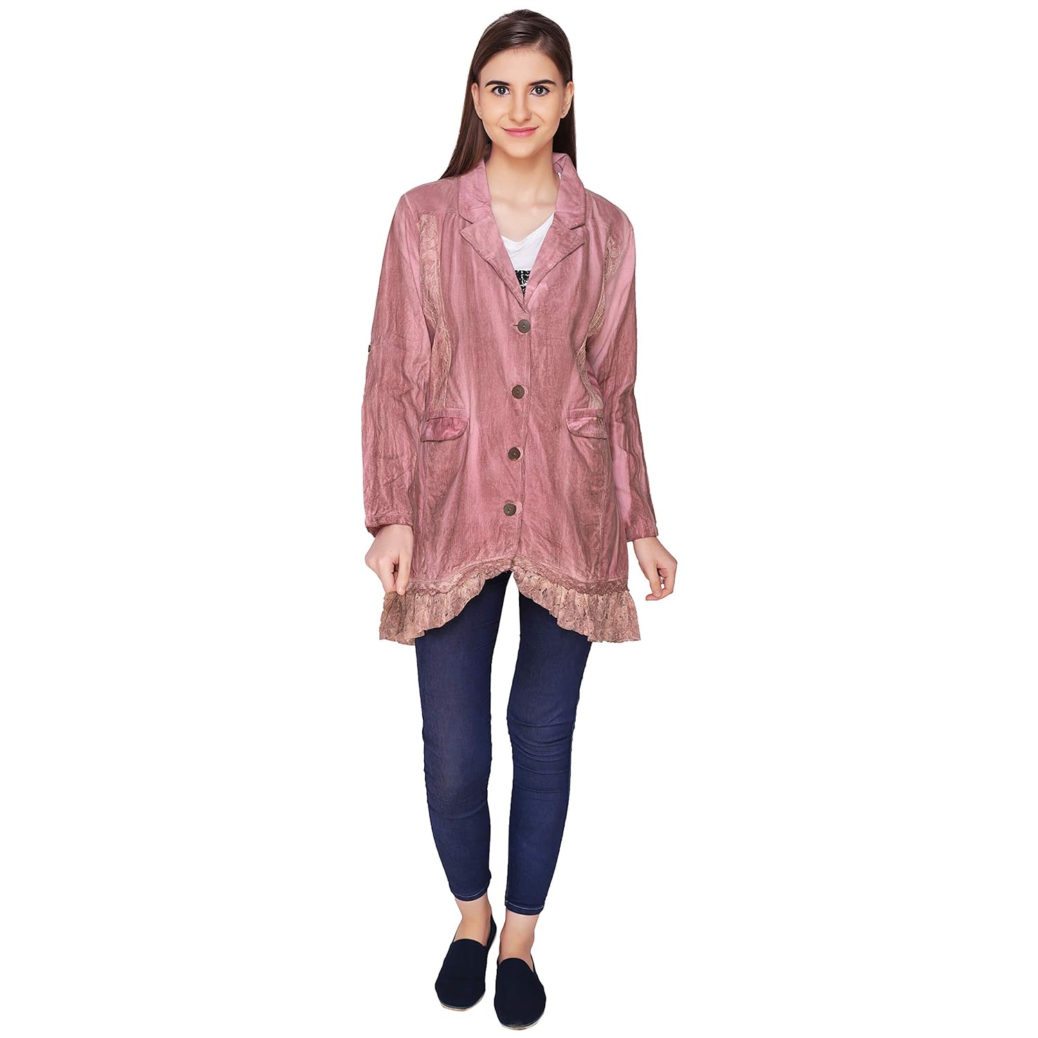 polita women's single breasted coat