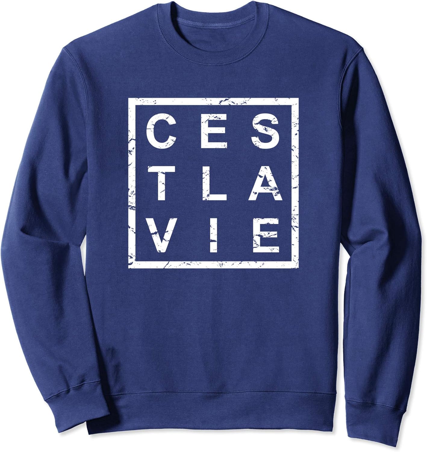 Amazon.com: Stylish C'est La Vie French Sweatshirt: Clothing