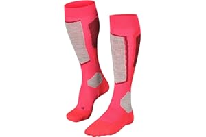 FALKE Women's SK2 Intermediate Ski Socks, Warming, Quick Dry Merino Wool, 1 Pair
