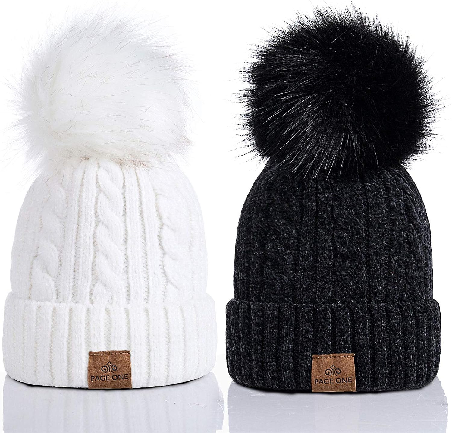 kids black beanie hat