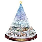 Thomas Kinkade Reflections Of Christmas Light Up Tabletop Tree