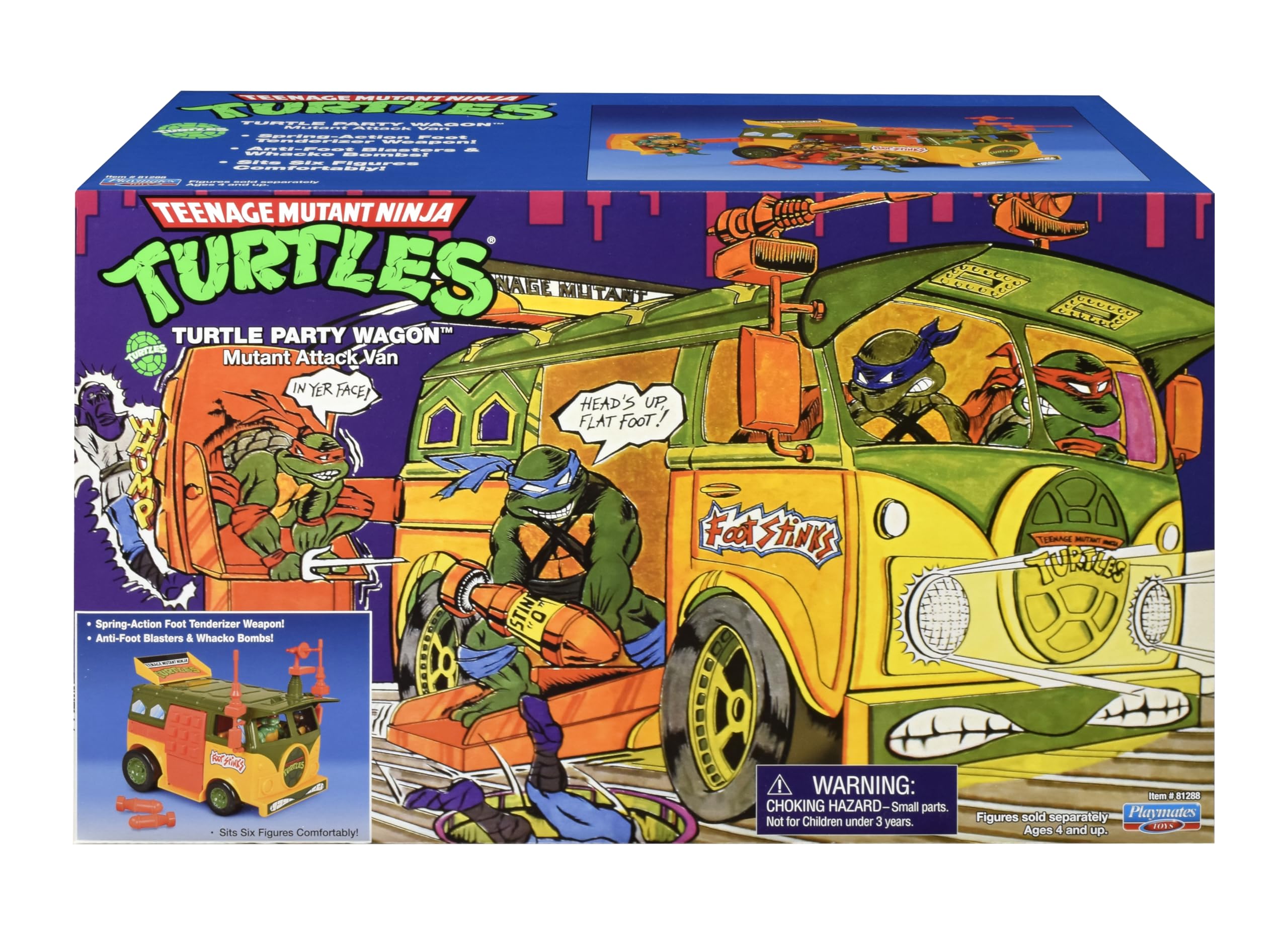 Teenage Mutant Ninja Turtles Original Party Wagon